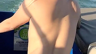 On Vacation at the Beach with Stepbrother and We End up Having Sex, Big Cumshot in My Pink Pussy