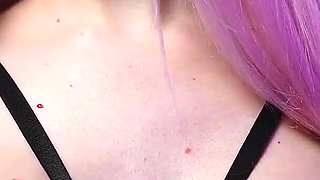 Play with My Pregnant Boobs! Close up! Boobs Teasing