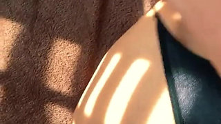 Big Ass Latina Nympho in Thong Fucking Doggy Style and Moaning with Pleasure - Tara Rico