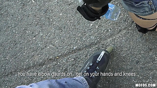 Public Pickups - an Idle College Chick Is a Perverts Plaything and I Played with All of Katie's Wet Holes.
