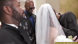 Bride Left At Alter Gangbanged By Bbc