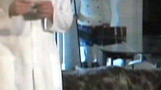 The Horny Doctor Gives a Nurse a Sexy Corset That Makes Him Fuck Her Hard.