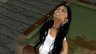 Hottest comic babe with an amazing sexy ass