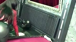 Lady Meli - Trapped In A Latex Vacuum Bed