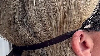 Masked Fiona Shows Gives JOI with a Bwc Dildo