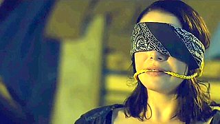 Katherine Harris Blindfolded