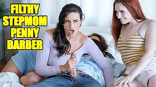 Cum swap action with cheerful Penny Barber and Aria Carson from MYLF