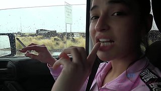 Emily makes it to the Big Island, and you make her cum!