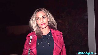 Public Agent Presents Fucking My GF's Hot Mom - with Blonde Mature GILF Laura Crystal