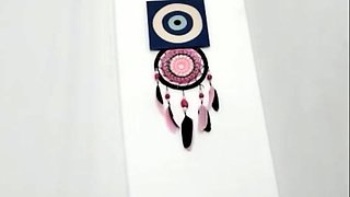 Feminine blonde ladyboy with big tits suck cock and analed