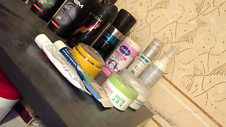 Baphomet slut shows tits