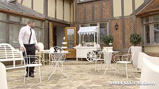 Busty Blonde MILF Tiffany Rousso Gets Fucked Hard by Waiter - Private.com