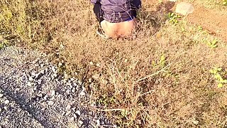 Indian Aunty Outdoor Sex - Priya Caught and Fucked Hardcore