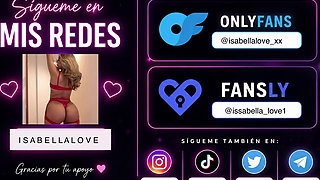 ISABELLALOVE MOVING HER ASS WITH A COCK INSIDE