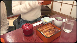 Maria in Santa costume. Boyfriend sucked her milk like a baby at home. Japanese amateur hentai