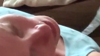 Balls Deep Throat Pie Gagging Slave