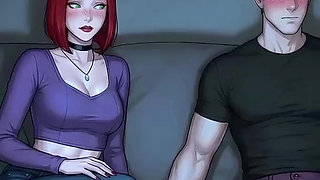 With Great Pleasure #10 - Redhead Fuck Session - Ai Cartoon Porn Game