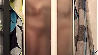 Bathroom Tit Kneading to Shower Door Press - Raw Ride & Creampie in Bed