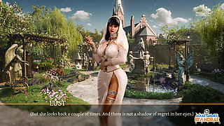 Sisters in Sin Gameplay Part 11 - Rebecca Confronts Lust in the Garden