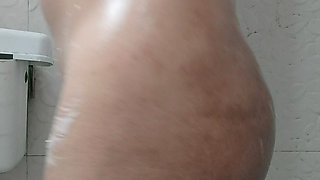 This way I conditioned my fluffy and hot booty.