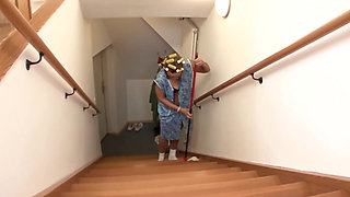 German Housewife Fucks Better Than She Cleans the House