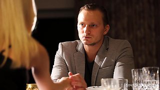 Petite Blonde Candee Licious & Tall Buxom Fanta Sie Enjoy Hot 4-some With Their Swapped Husbands