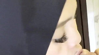 Hijab Stepmom Fucked by Stepson in Kitchen so Hot and Creampie