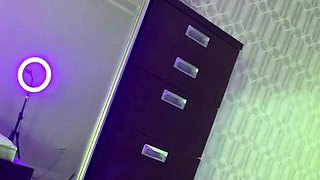 Blonde Babe Films Hardcore Sex with Big-Cock Stud