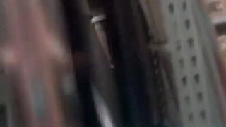 Wife masturbates and flashes outdoor