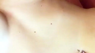 Sexy teen masturbates with toys and gets caught by stepdad