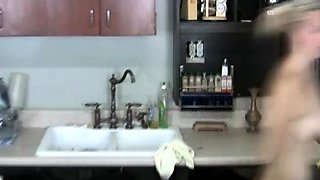 NUDE WIFE'S KITCHEN SPANKING - Disciplinary Arts