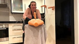 Beautiful Sonya having a horny solo toy masturbation