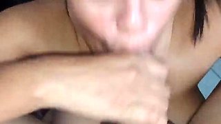 POV Nipple Licking and Rough Wet Blowjob by Angyamazon for Hubby