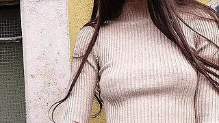 German Scout - Eye Rolling Orgasm for Slim French Girl Candie Luciani at Casting Fuck