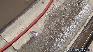 Publicly Peeing Japanese