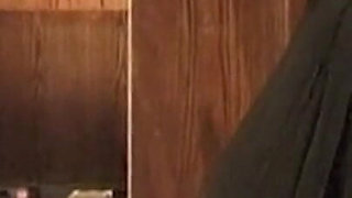 Busty Brunette MILF Bound for Spanking and Oral