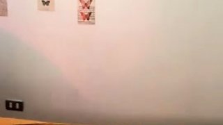 Amateur redhead milf alena strips and dances