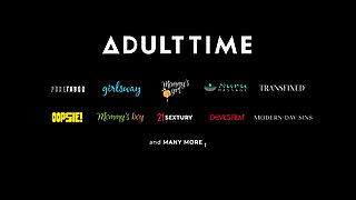 Wild Petite Babes Zazie Skymm, Rebecca Volpetti, & Tiffany Tatum Have Raw PUSSY & ANAL Dildo Fuck