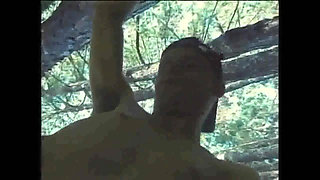 Fucked by ebony boy in exhib forest