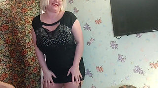 Horny stepmom seduces younger man to fuck