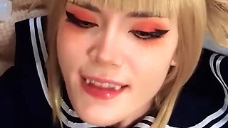 Hungry Himiko Toga From the League of Villains Loves to Get Fucked and Cum All Over Her Pretty Face