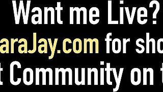 Pornstar sex with lustful Sara Jay from Sara Jay