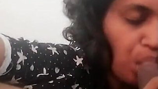 Aunty Shows Her Pussy While Watching TV