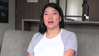 LATINA BBW cheated on her boyfriend