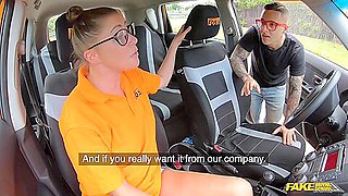 Tattooed Dude Fucks His Sexy Driving Instructor In T With Elisa Tiger