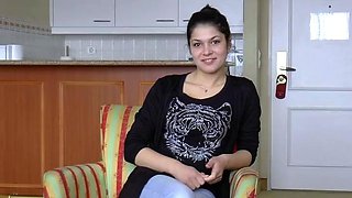 Suzy Belle With Innocent Face & Big Boobs Gets Anal On