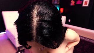 Bouncy Goth MILF Tits in Wild Hardcore Fuck with Cumshot