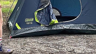 Fucking in-tents! Camping Hook up with Kaiden Bailey