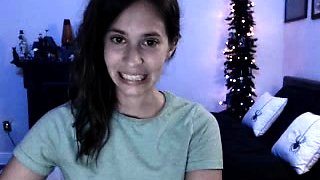 Teen Cute Italian Brunette Solo At