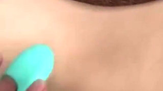 Beautiful Office Lady with a Flawless Figure Returned After Spotting the Latest Massage Device Release